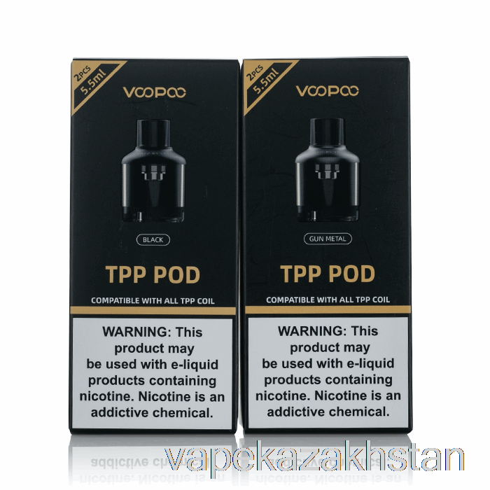 Vape Kazakhstan VOOPOO TPP Replacement Pods Silver